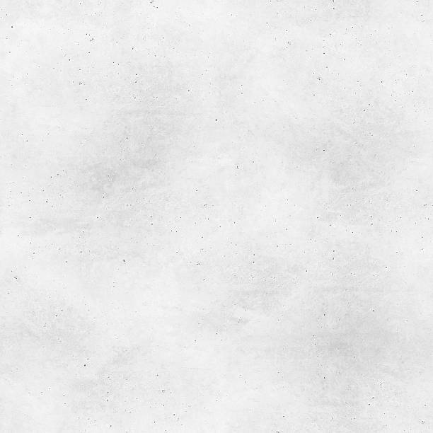 Seamless fresh unfinished worn polished white cement - concrete background