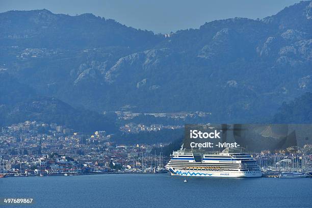 Barco De Cruzeiro Aidadiva Em Marmaris Turquia - Fotografias de stock e mais imagens de AIDA Diva - AIDA Diva, Ao Ar Livre, Atividade Recreativa