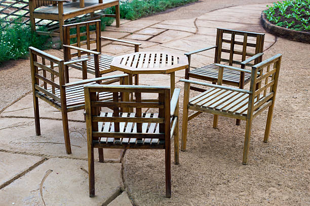 istock Chair on garden ,outdoor 497701944