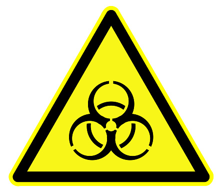 Warning signs of bio-hazard