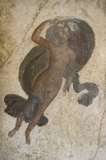 istock Pompeian fresco. Pompeii (Naples - Italy) 497706638