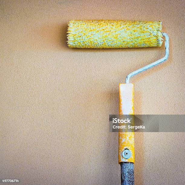 Paint Rollers Stock Photo - Download Image Now - 2015, Business Finance and Industry, Close-up