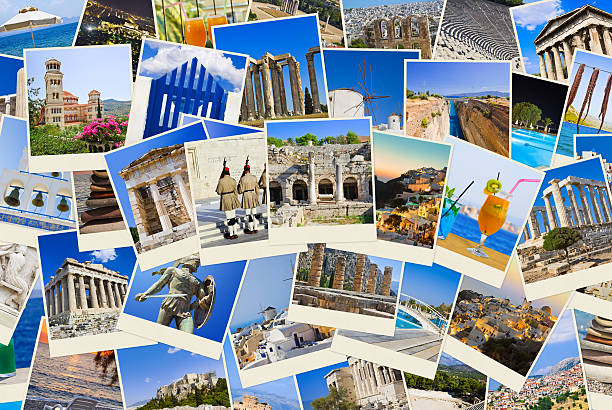 istock Stack of Greece travel photos 497708816