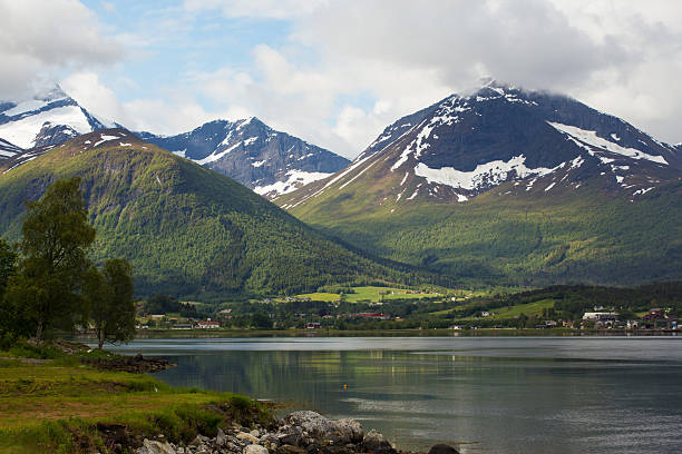 istock empty coast of fjord 497708822