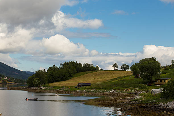 istock empty coast of fjord 497708866