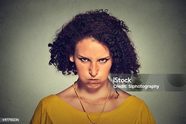 Angry Woman Upset About To Have Nervous Breakdown Stock Photo - Download Image Now - Anger, Displeased, Women