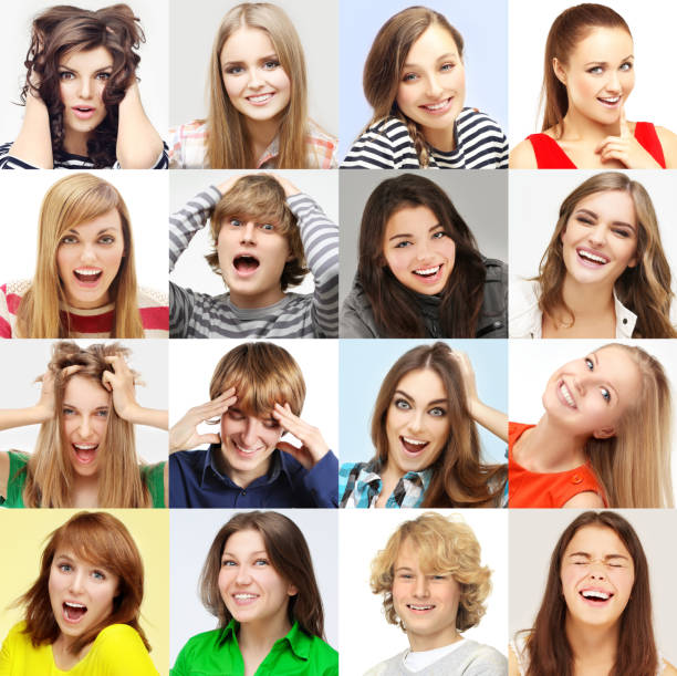 istock Laughing people's portraits 497710598