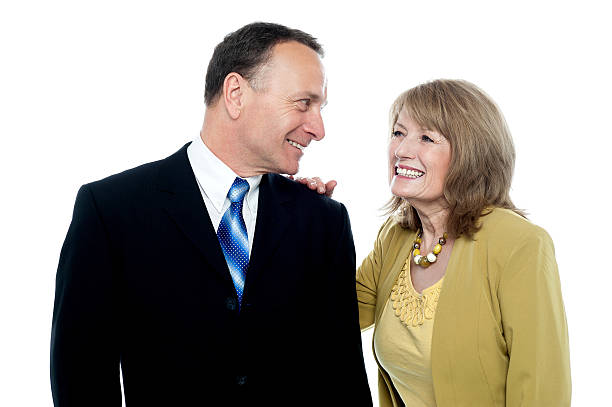 istock Beautiful happy senior couple 497711741