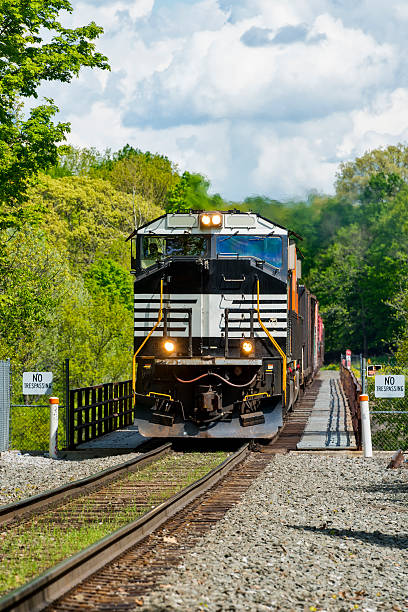 istock Crossing The Railroad Trestle 497712197