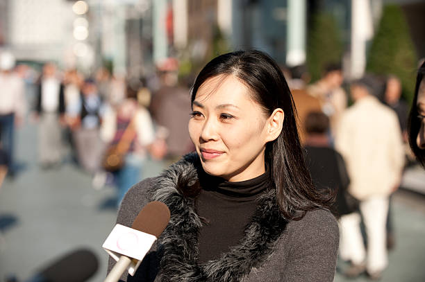istock Interview with one Beautiful Asian Woman 497712297
