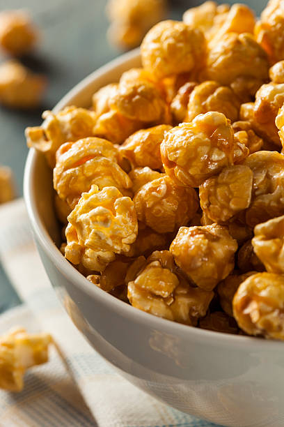 istock Homemade Golden Caramel Popcorn 497715911