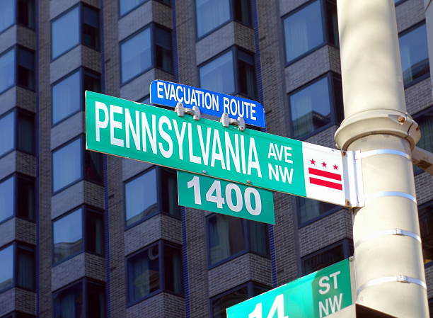 istock Pennsylvania Avenue Sign 497742254