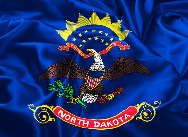 istock State Flag of North Dakota 497743346