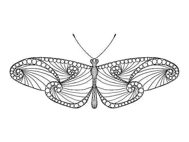 Vector illustration of Butterfly