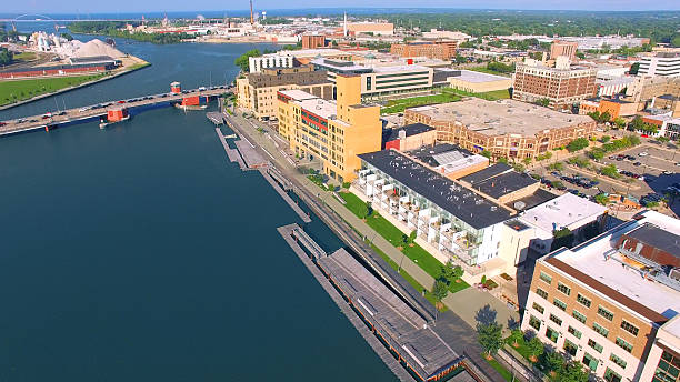 istock Scenic Waterfront Condos, Green Bay, Wisconsin 497746418