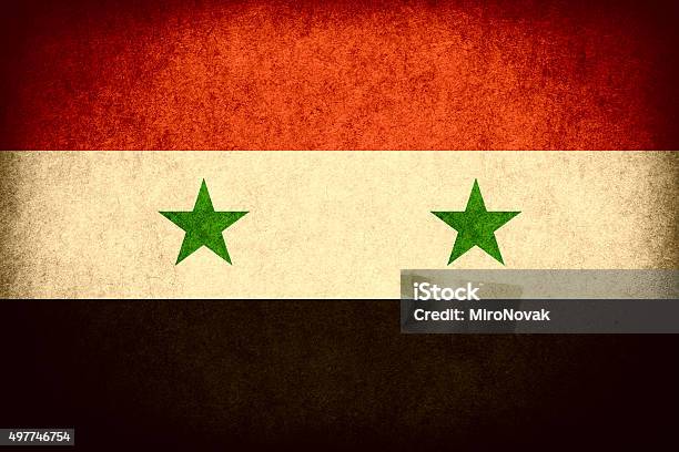 Flag Of Syria Stock Photo - Download Image Now - 2015, All Middle Eastern Flags, Backgrounds