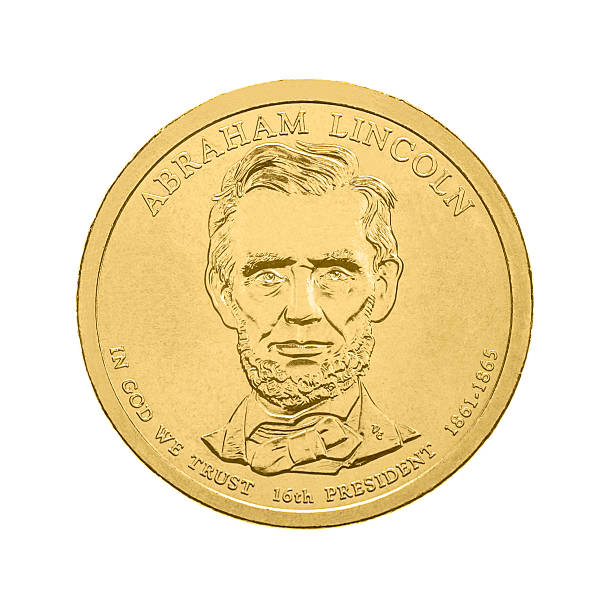 istock US Presidential One Dollar Coin - Abraham Lincoln 497747972