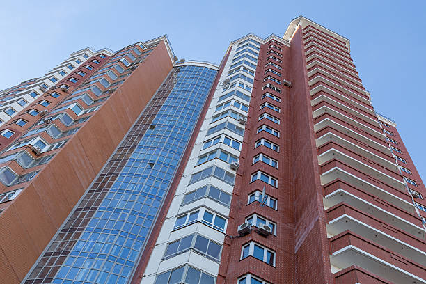 istock Modern multistory residential buildings 497748518