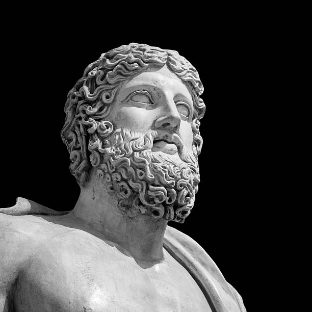 고대 대리석 인물사진 흉상 - roman statue 이미지 뉴스 사진 이미지
