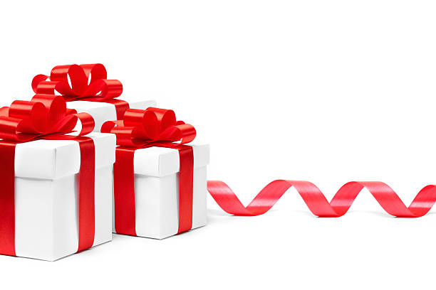 istock set of gift boxes with a tape 497751884