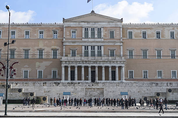 istock Tomb of the Unknown Soldier in Greece 497752299