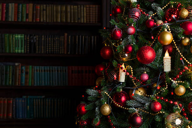 istock Christmas tree and Christmas decorations 497752474