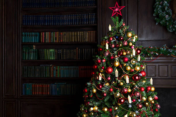 istock Christmas tree and Christmas decorations 497752544