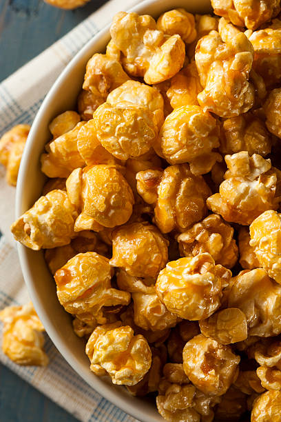 istock Homemade Golden Caramel Popcorn 497753053