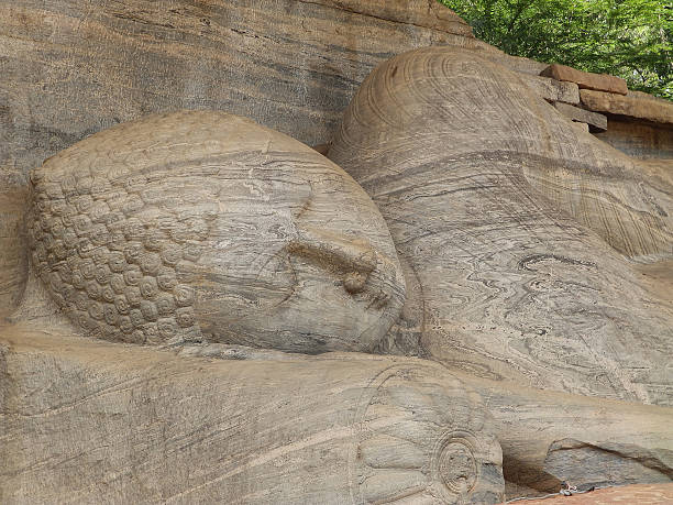 istock Giant statue of sleeping Buddha 497753565