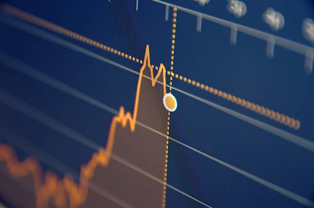 tabla de mercado de stock - alto posición descriptiva fotografías e imágenes de stock