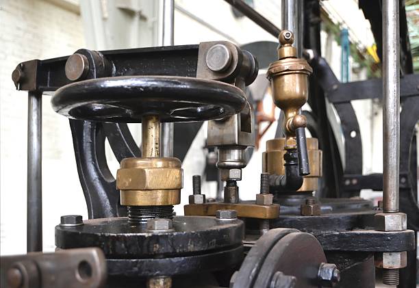 istock Detail of an old steam engine 497755387
