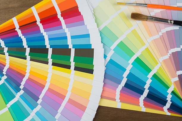 istock color swatch and brushes 497755505