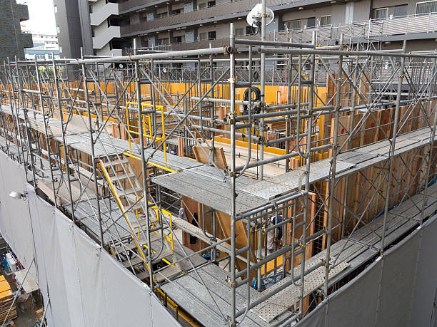 istock Construction site of an apartment 497756579