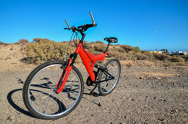 istock Full Suspension Mountain Bike 497777668