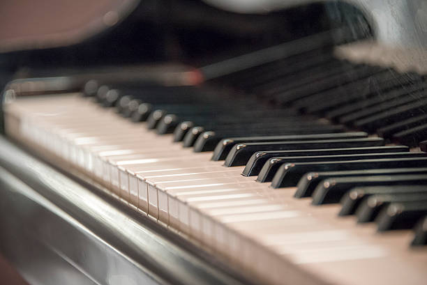 istock Classic Piano Keyboard with Shallow Depth of Field 497778786