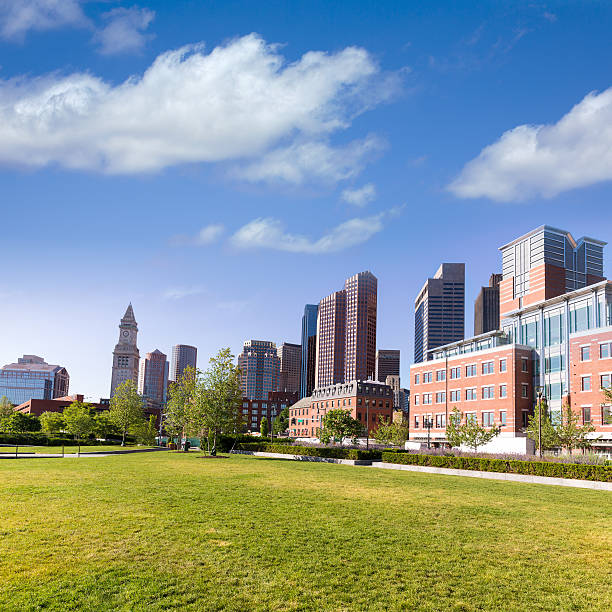 istock Boston North End Park and slkyline Massachusetts 497781664
