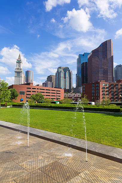istock Boston North End Park and slkyline Massachusetts 497781796