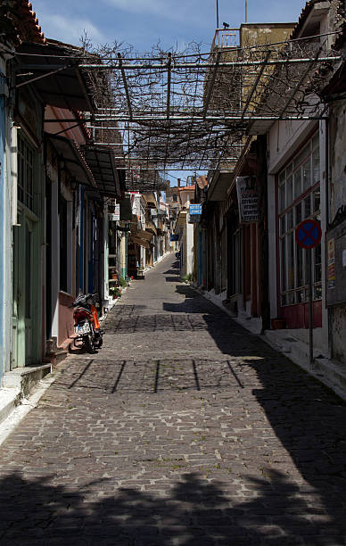 istock street in Lesvos 497781968