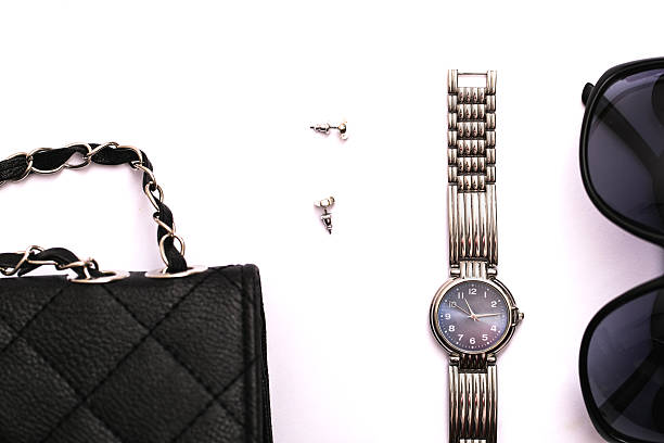 istock Fashion accessories on white background 497784908