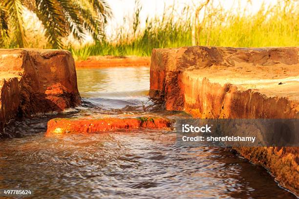 Well Of Water Moving Into Tunnel With Grass Stock Photo - Download Image Now - 2015, Agriculture, Archaeology