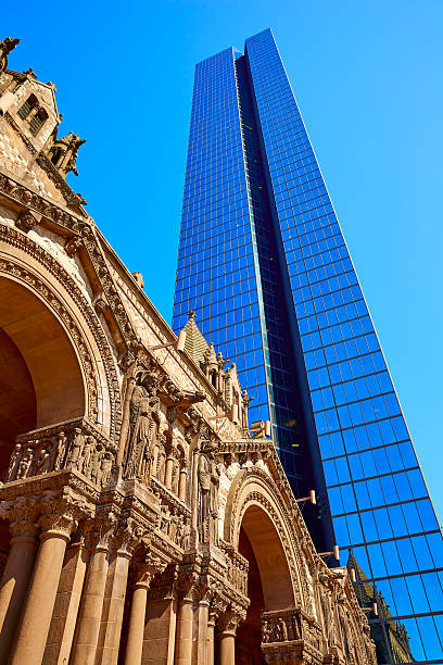 istock Boston Trinity Church at Copley Square 497786098