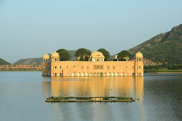 Jal Mahal Palace Jaipur stock photo
