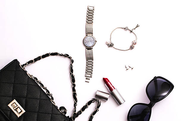istock Fashion accessories on white background 497787124
