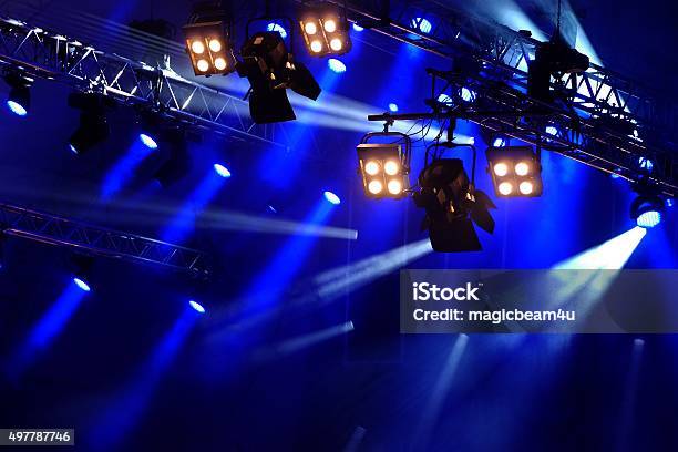 Stage Lights Stock Photo - Download Image Now - Stage Light, Theatrical Performance, 2015