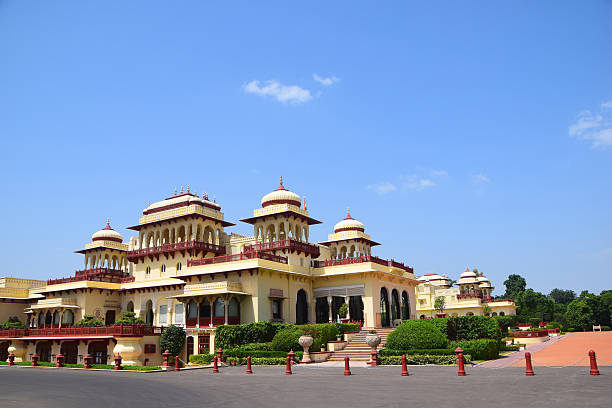 Rambagh Palace Jaipur stock photo
