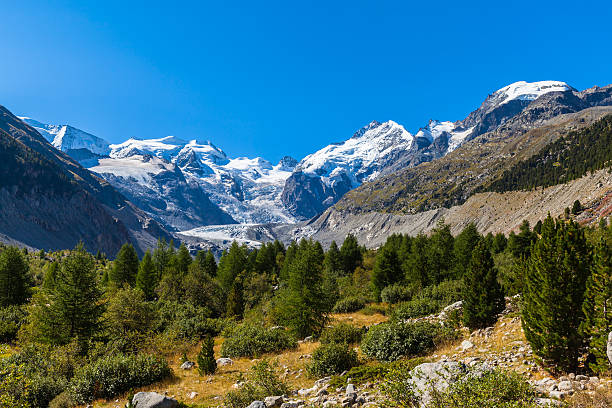 istock Bernina massive and Morteratsch glacier 497789336