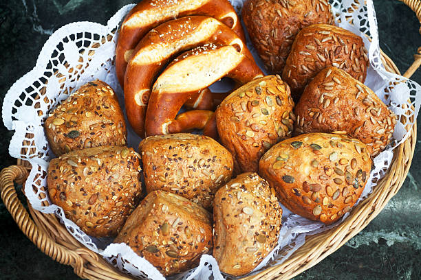 istock Whole grain buns and pretzels 497790158
