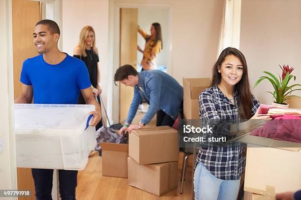 Student House Stock Photo - Download Image Now - Box - Container, College Dorm, University Student