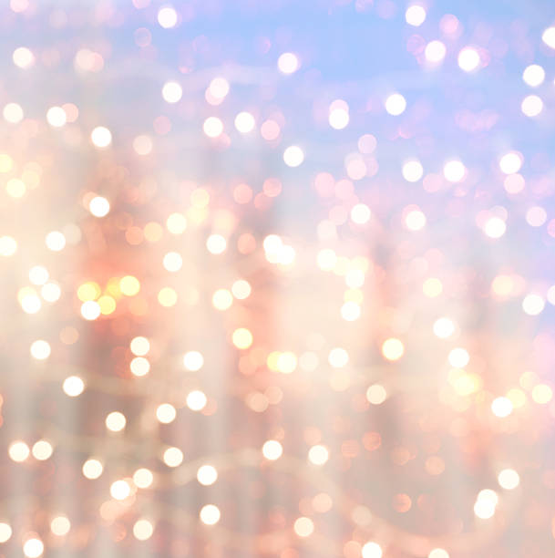 colorful abstract background blur motion with bokeh light