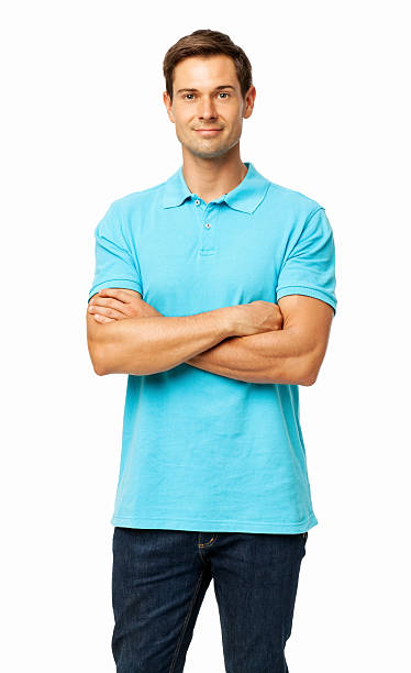 istock Man In Casuals Standing Arms Crossed 497798137